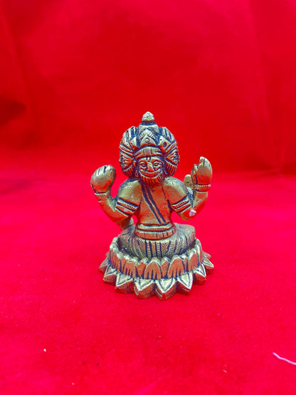 BRAHMADEV BRASS MURTI (GOD IDOLS)