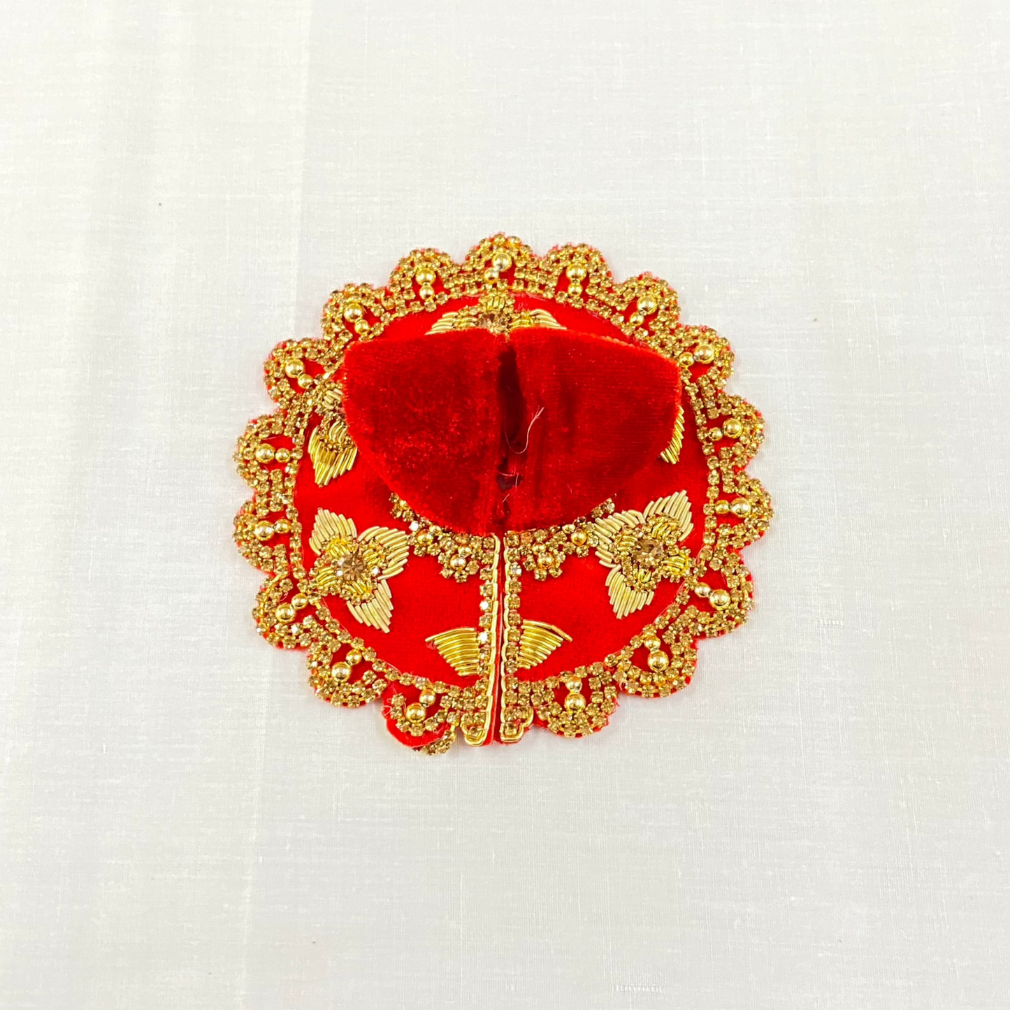 Laddu Gopal Poshak ( God Dress ) Size 1 - inch 2