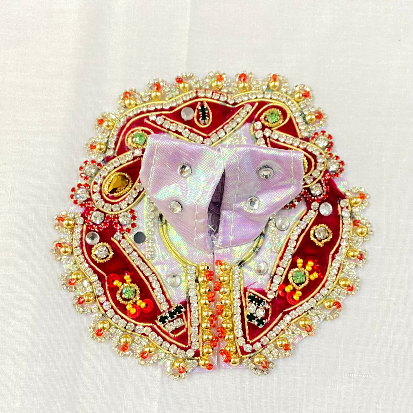 Laddu Gopal Poshak ( God Dress ) Size 1 - inch 2